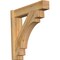 Ekena Millwork Merced Block Rough Sawn Outlooker, Western Red Cedar, 6"W x 26"D x 26"H OUT06X26X26MRC05RWR - alternate 1